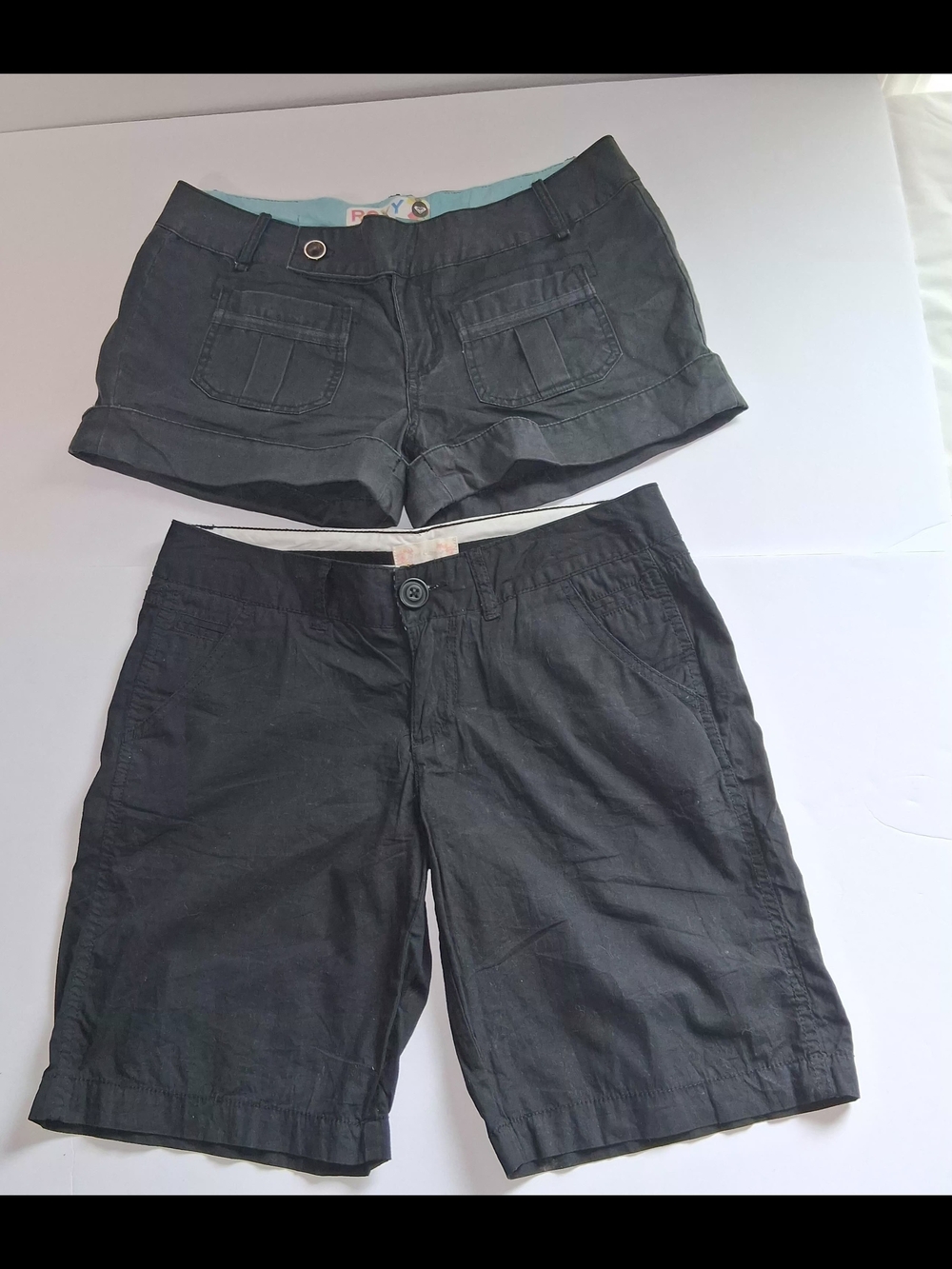 Women’s Lot of 2 Casual Shorts, Red Camel + Roxy Women's Size 5.